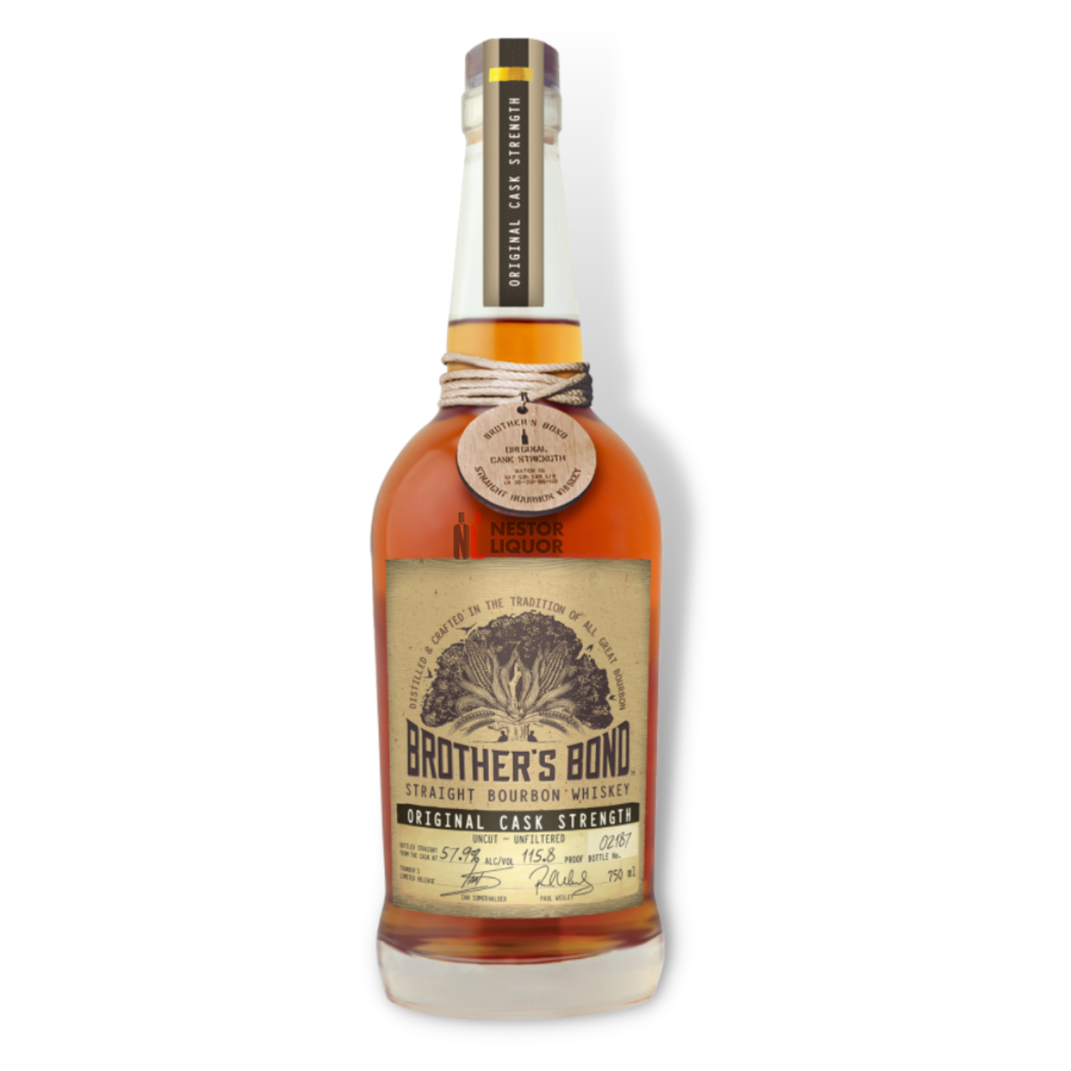 Brother’s Bond Original Cask Strength Bourbon 750ml - Nestor Liquor