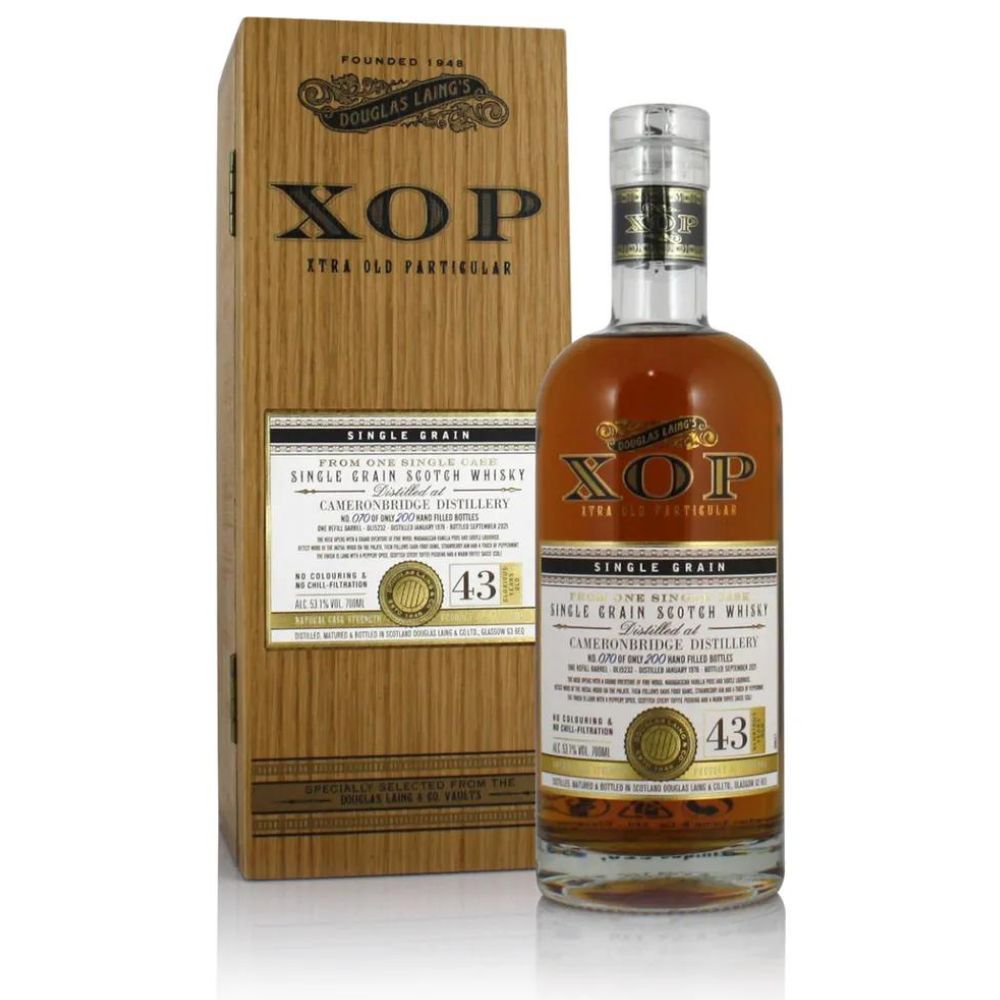 Douglas Laing's XOP Cameronbridge 43 Year Old Single Malt 700ml_Nestor Liquor