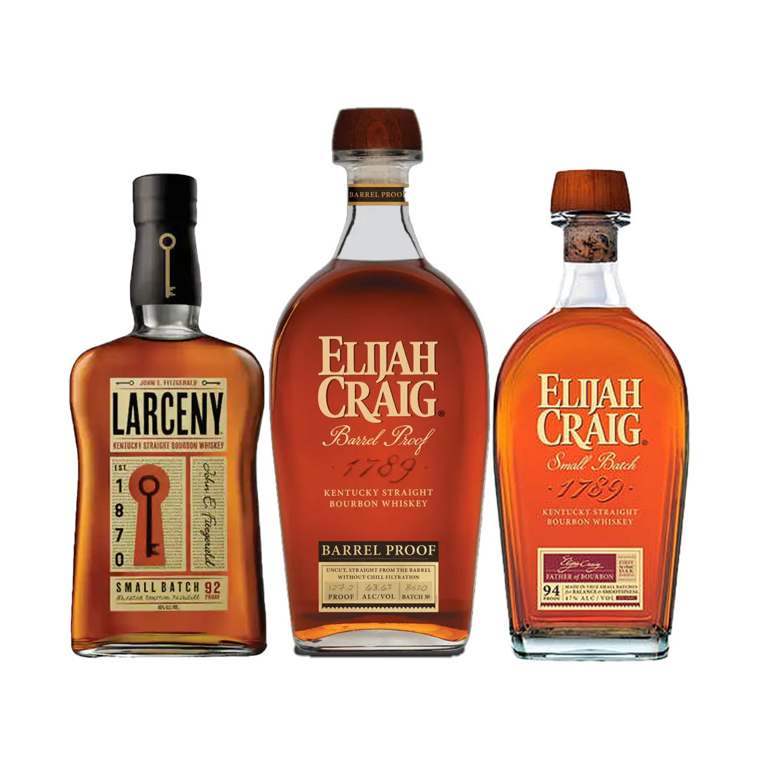 Elijah Craig Barrel Proof Batch #C920, Larceny Small Batch, Elijah Craig Small Batch Special_nestor liquor