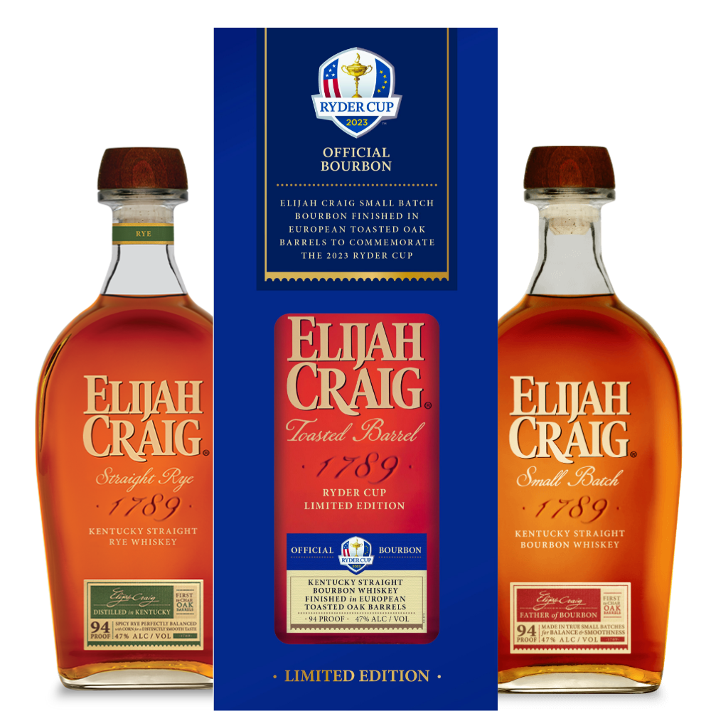 Elijah Craig Toasted Barrel Ryder Cup Limited Edition_Nestor Liquor