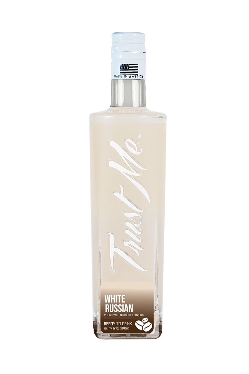 Trust Me Vodka Bottled Cocktail - White Russian 375ml_nestor liquor