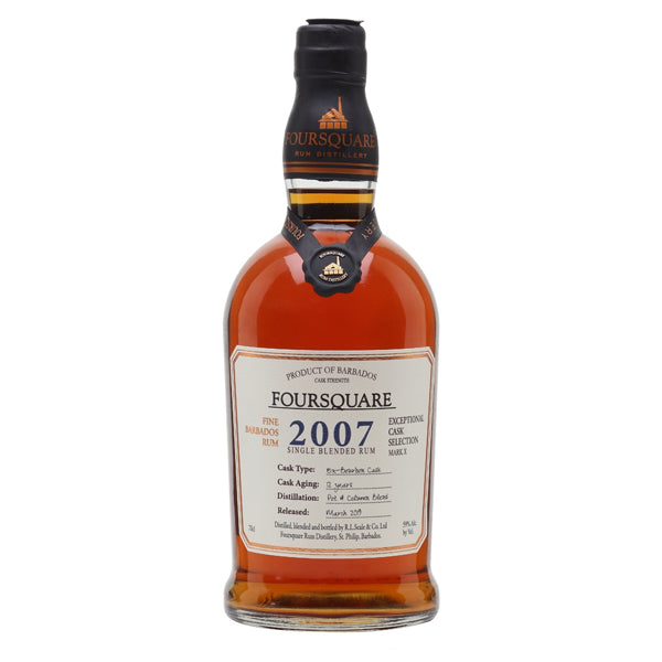 Foursquare 2007 Distillery 'Vintage' Single Blended 12 Year Rum 750ml_nestor liquor