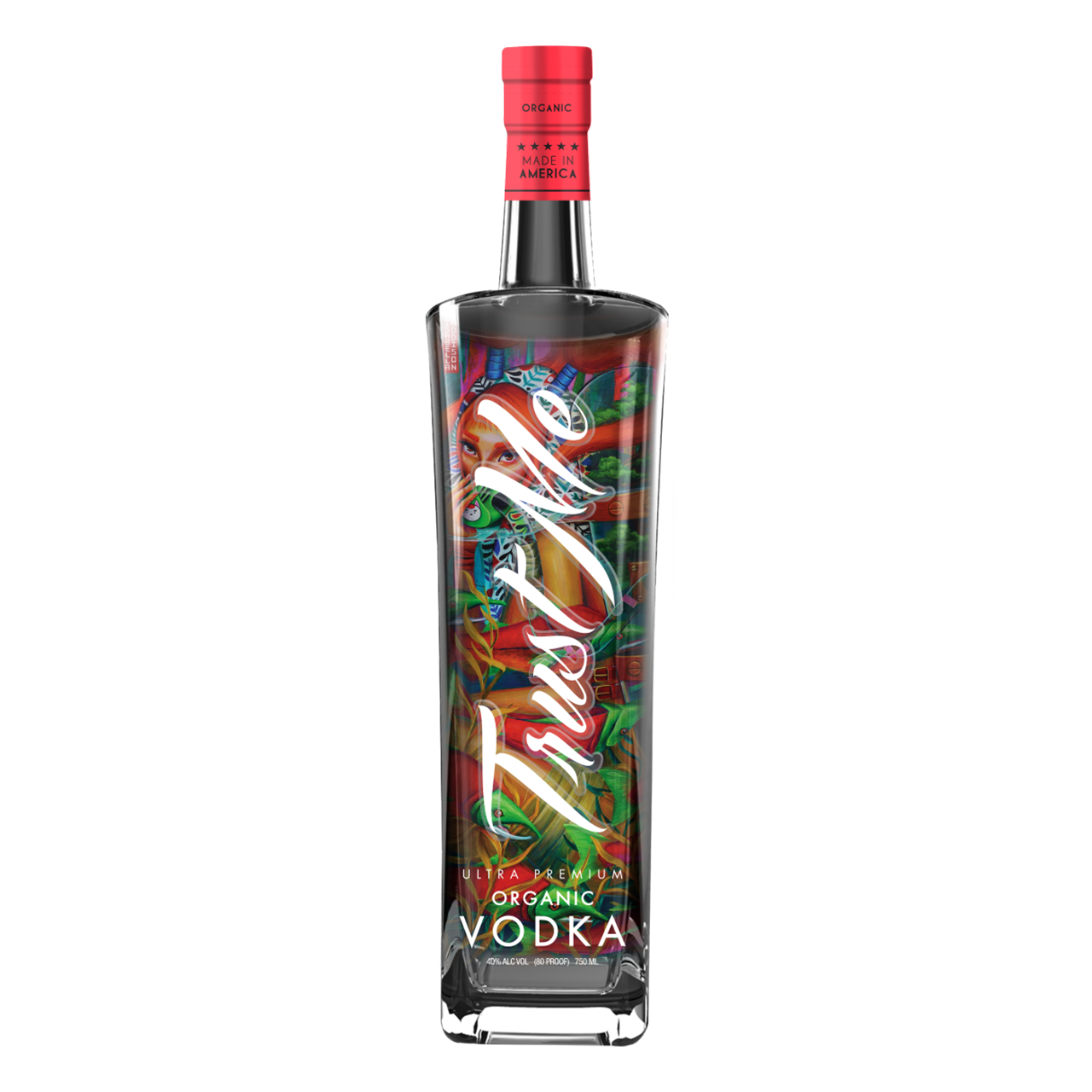 Trust Me Vodka Organic - Artist Series Isabella Addison 750ml - Nestor Liquor