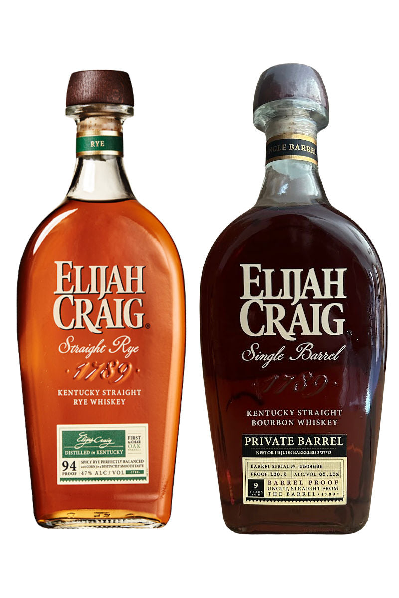 Elijah Craig Private Select Barrel Proof 'The Elijah Craig Run 2.0' 130.2 PF Bundle - Nestor Liquor