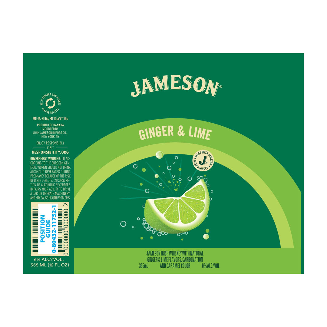 Jameson Irish Whiskey Ginger & Lime 750ml_nestor liquor