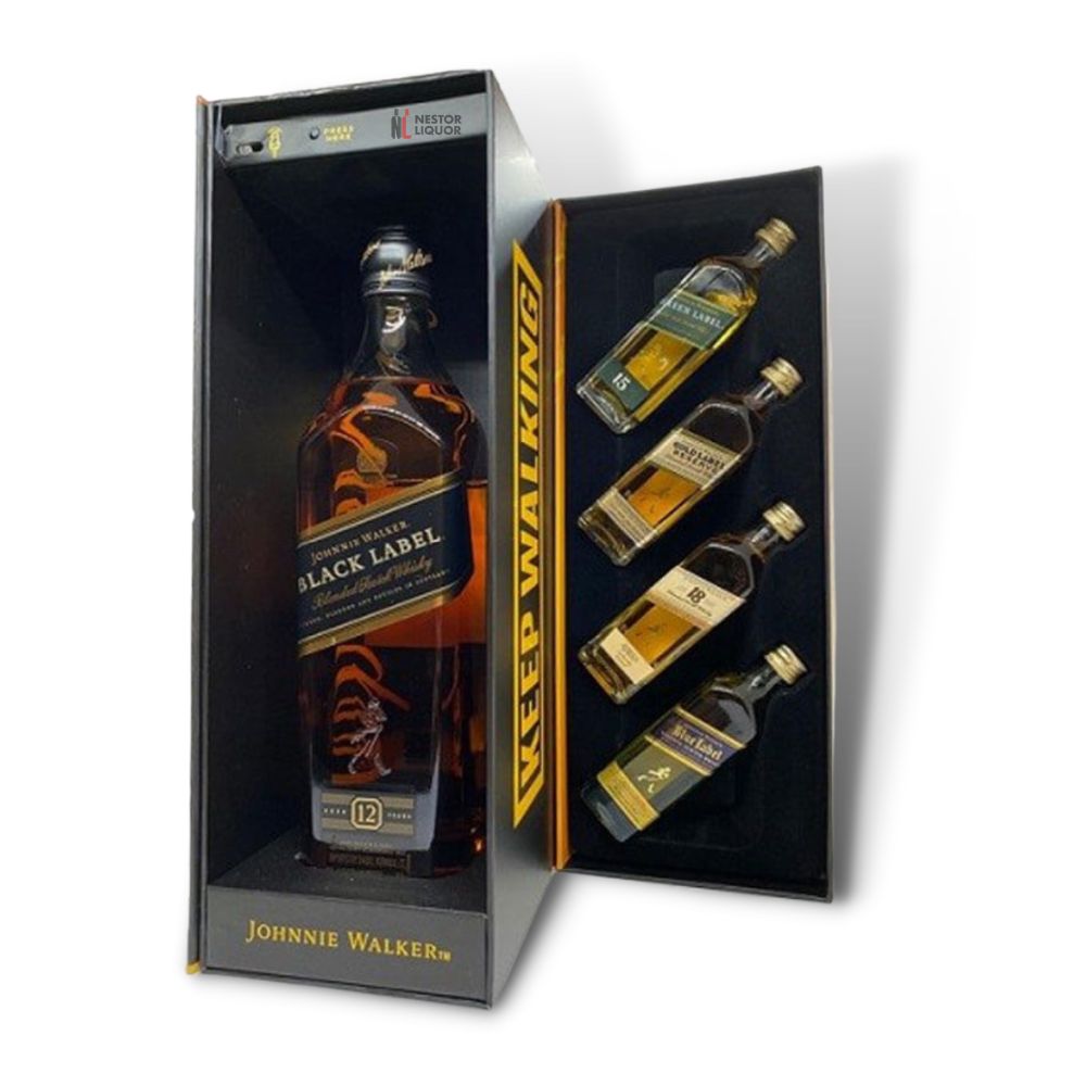 Johnnie Walker Black Label Moments To Share Voice Recorder Gift Set_nestor liquor