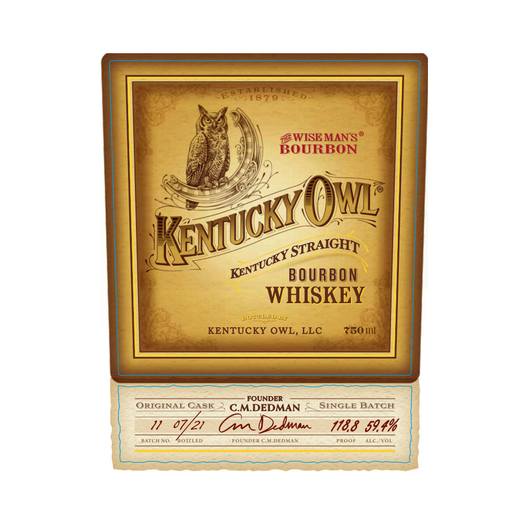 Kentucky Owl Bourbon Batch 11 118.8 PF 750ml_nestor liquor