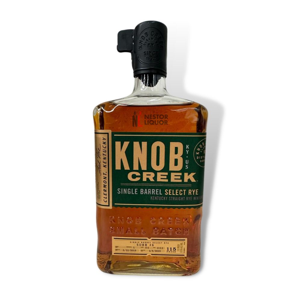 Knob Creek Single Barrel Select Rye 'SDBB #6' 115 PF 750ml_nestor liquor