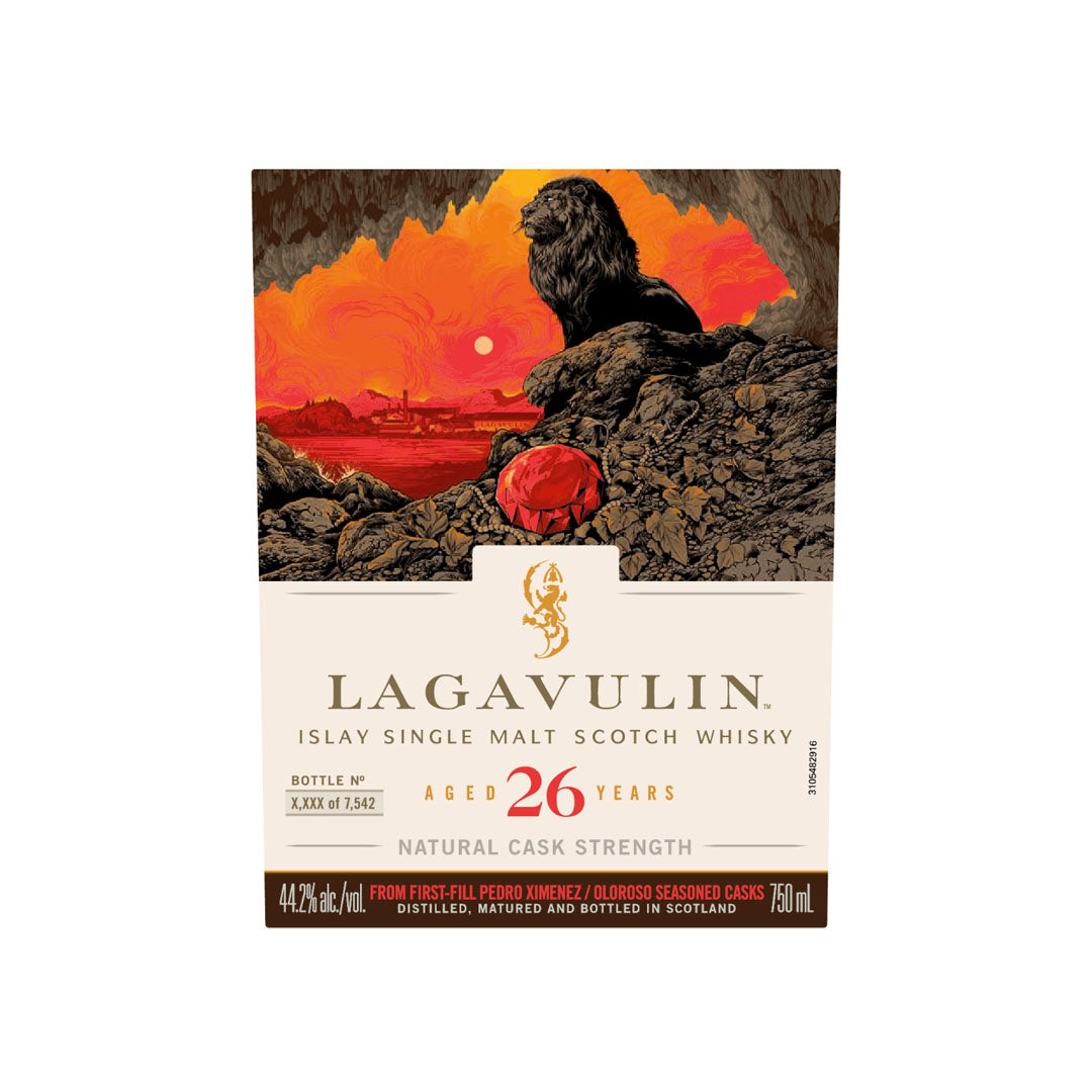 Lagavulin 26 Years Old Cask Strength 750ml_nestor liquor