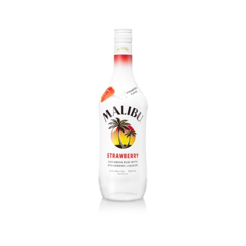 Malibu Rum Strawberry 750ml_nestor liquor