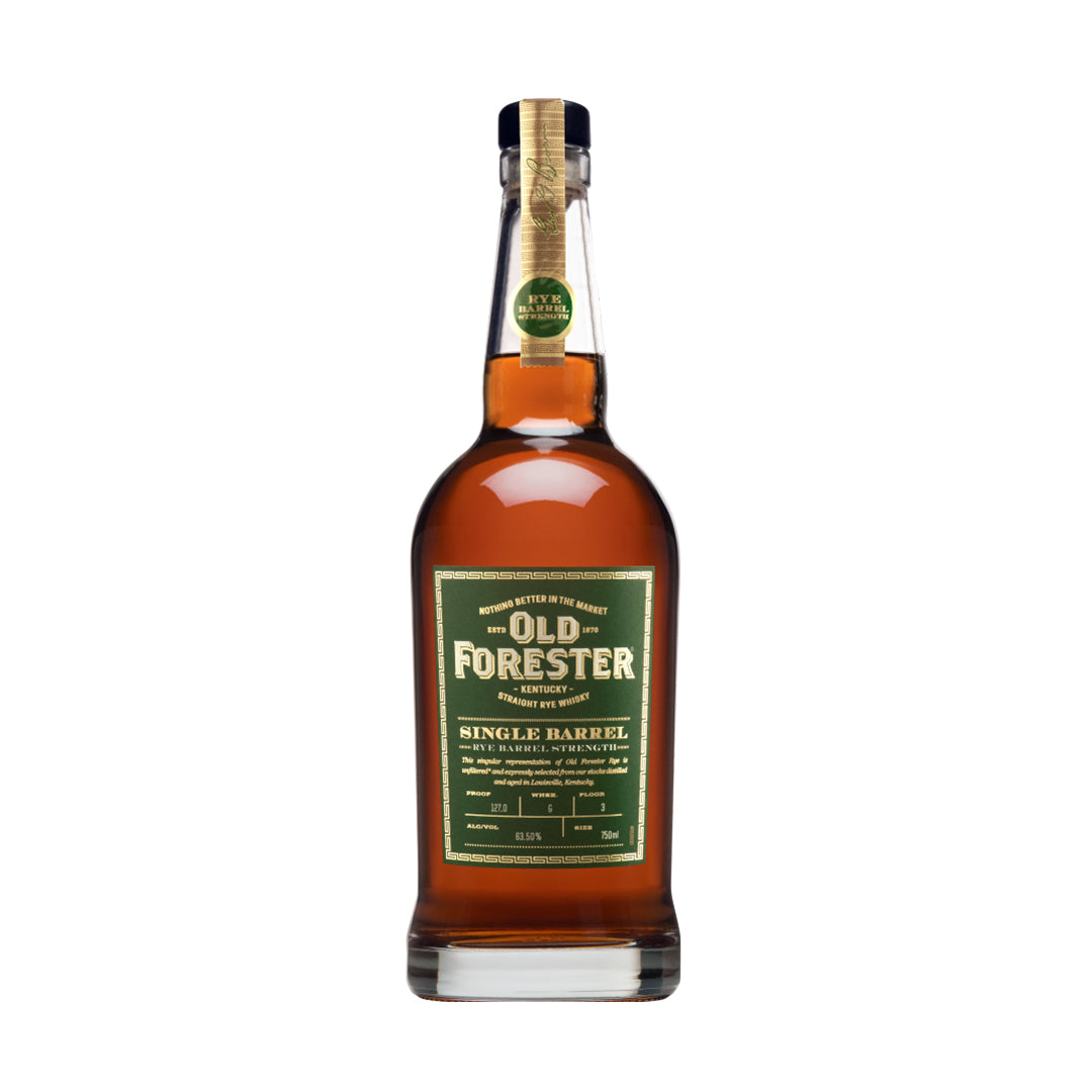 Old Forester Single Barrel Rye Barrel Strength 750ml_nestor liquor