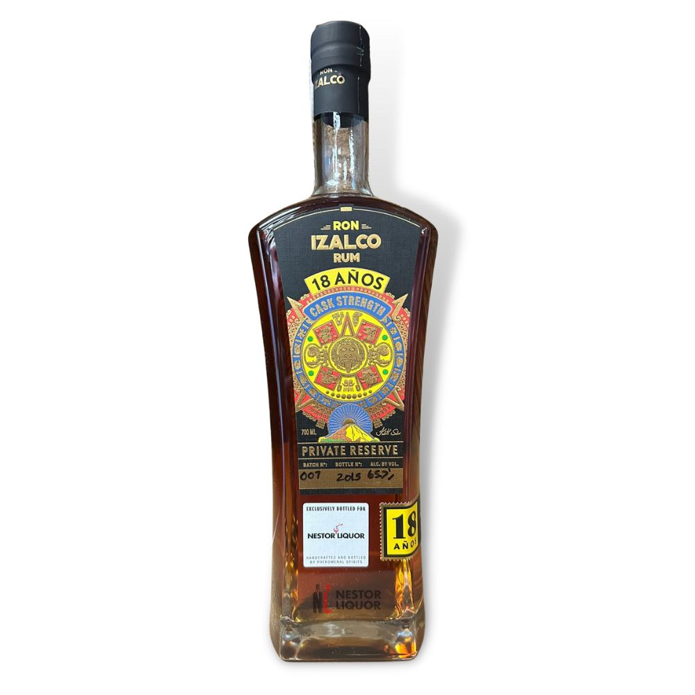 Ron Izalco 18 Year Old Cask Strength Exclusively Bottled For Nestor Liquor 750ml_nestor liquor
