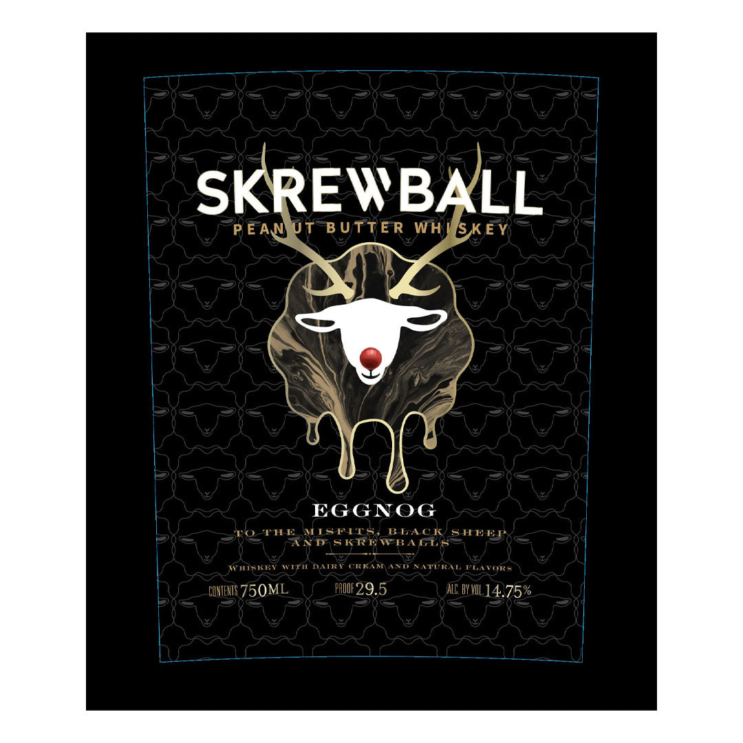 Skrewball Peanut Butter Whiskey Eggnog 750ml_nestor liquor