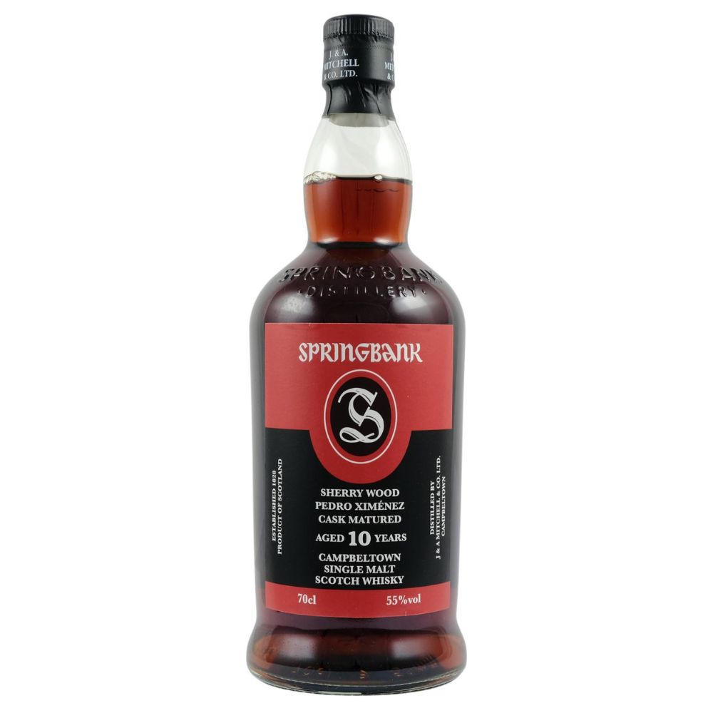 Springbank 10 Year Old Sherry PX Cask Matured Whiskey - Nestor Liquor