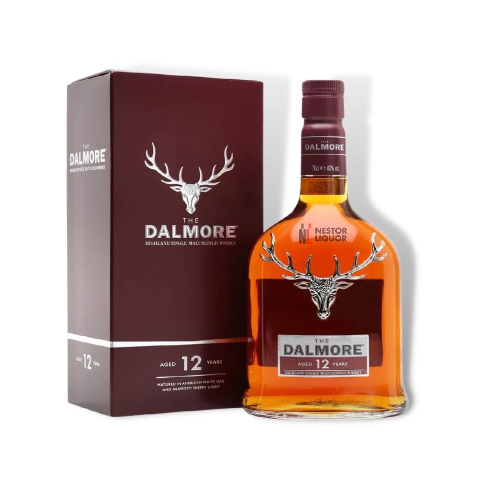 The Dalmore 12 Year Old Single Malt Scotch Whisky 750ml_nestor liquor