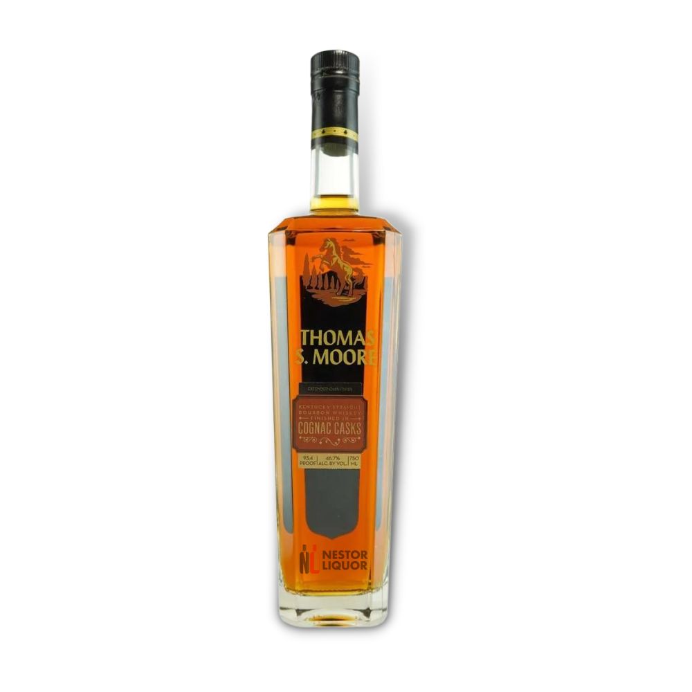 Thomas S. Moore Extended Cask Finish Bourbon Finished In Cognac Casks 750ml_nestor liquor