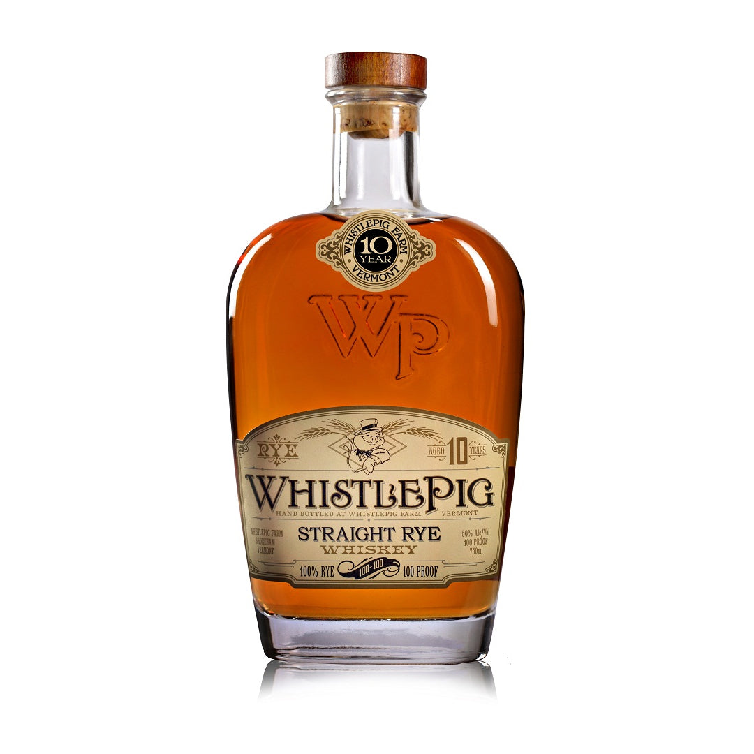 WhistlePig Straight Rye Aged 10 Years 100 Proof 750ml_nestor liquor