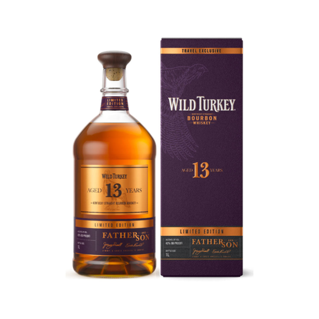 Wild Turkey 13 Year Old Father & Son Edition Bourbon Whiskey 750ml_nestor liquor
