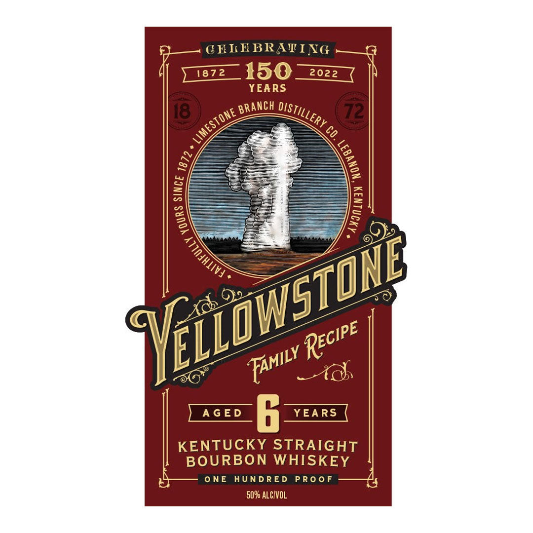 Yellowstone 150 Year Anniversary 6 Year Old Bourbon 750ml_nestor liquor