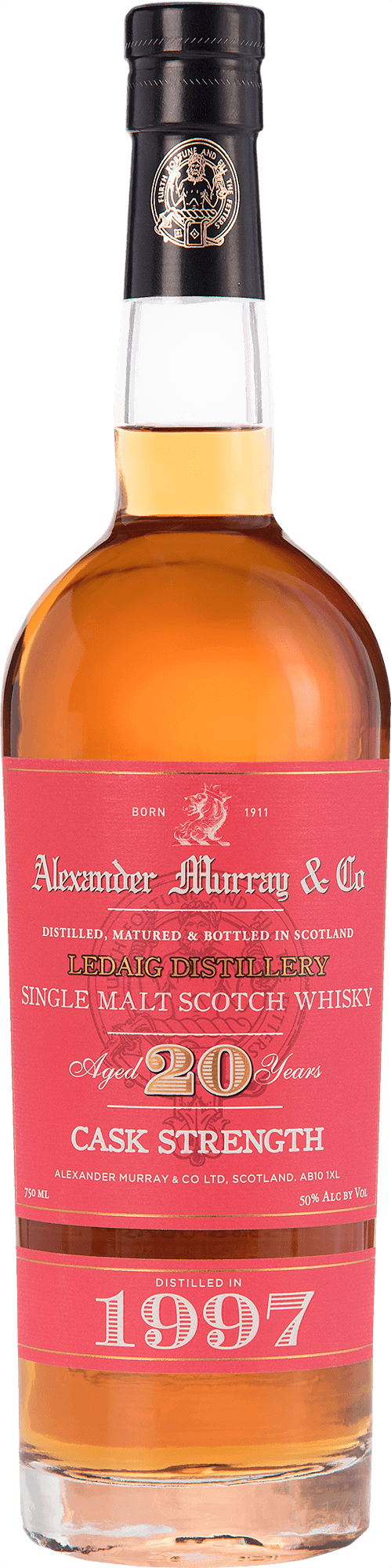 ALEXANDER MURRAY LEDAIG SINGLE MALT 20 YEARS CASK STRENGTH 750ml - Nestor Liquor