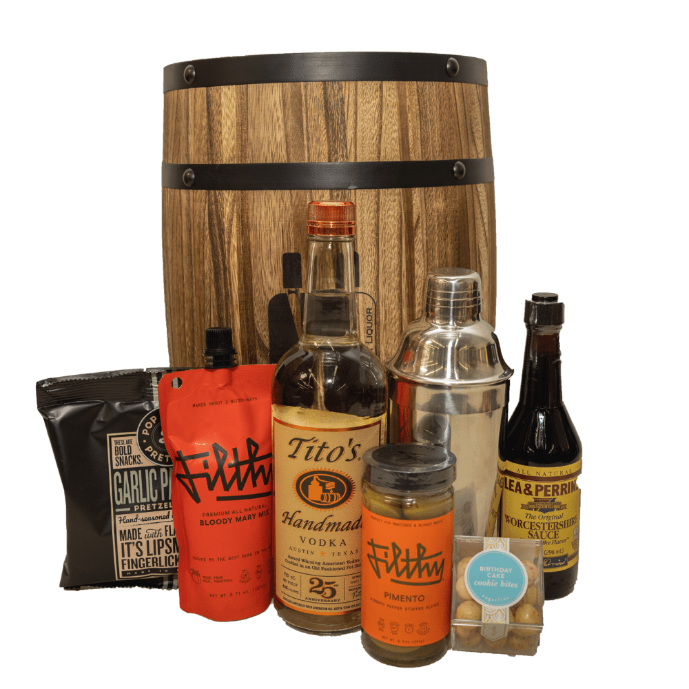Bloody Mary Cocktail Gift Basket - Nestor Liquor