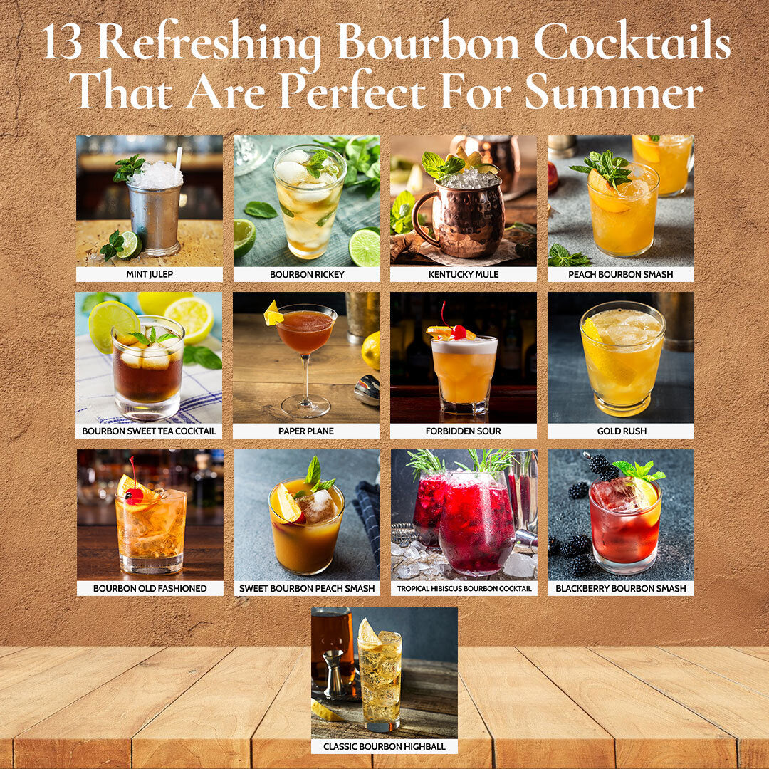 13 Refreshing Bourbon Cocktails That Are Perfect For Summer