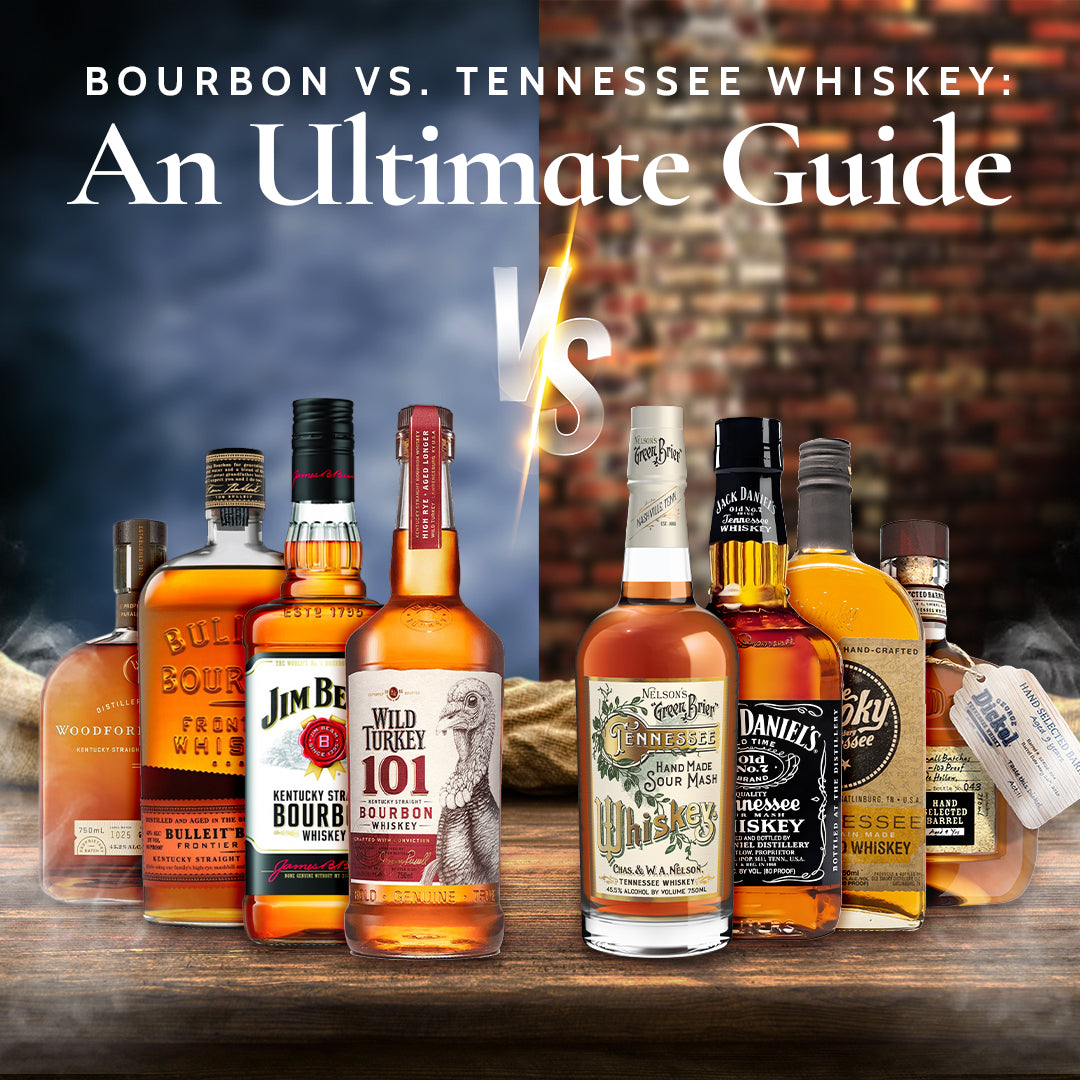 Bourbon vs. Tennessee Whiskey: An Ultimate Guide
