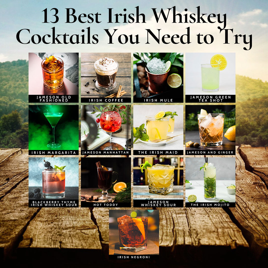 13 Best Irish Whiskey Tails You