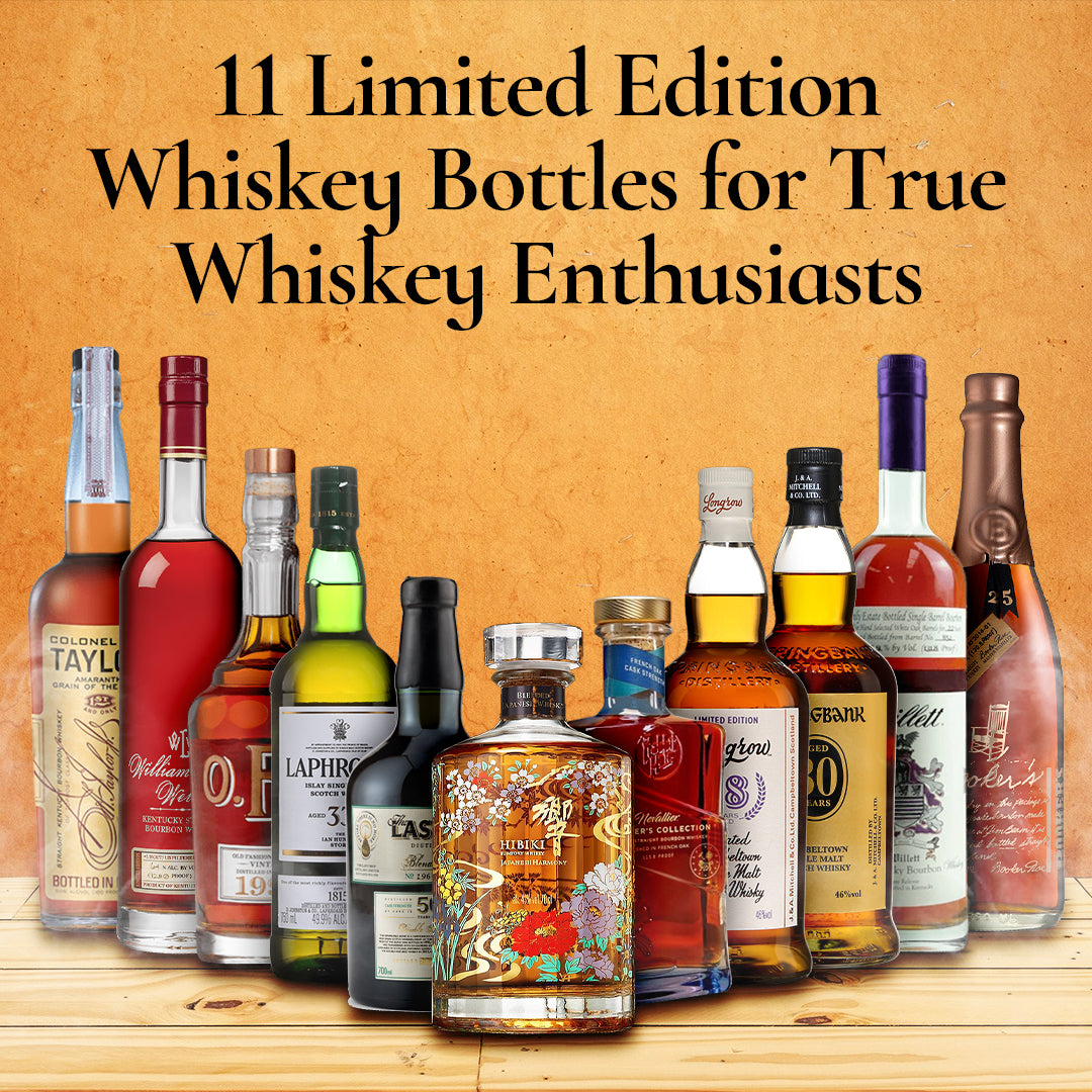 11 Limited Edition Whiskey Bottles for True Whiskey Enthusiasts