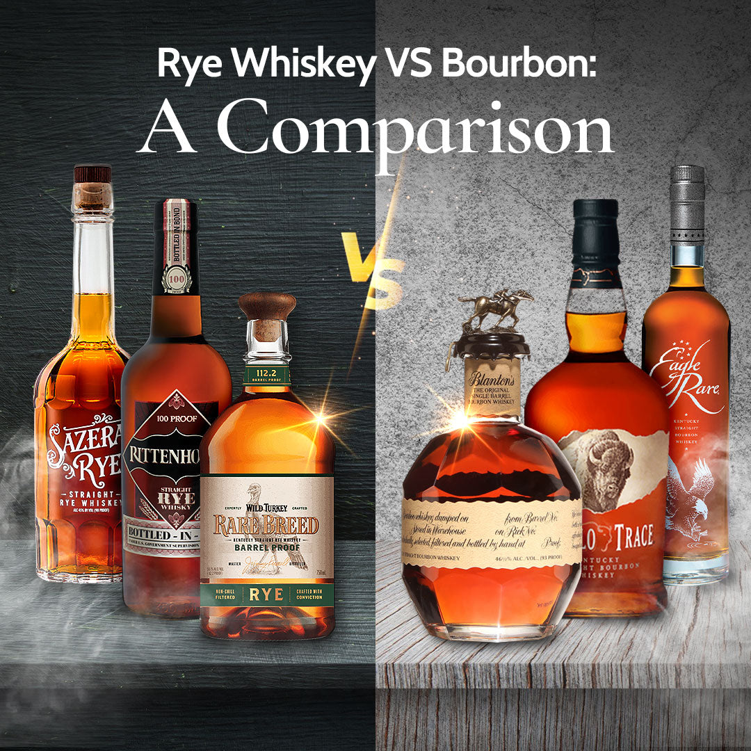 Rye Whiskey VS Bourbon: A Comparison