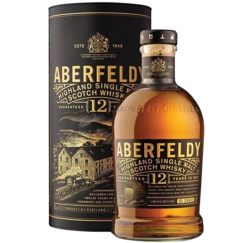 Aberfeldy 12 Year Old Single Malt Scotch Whisky - Nestor Liquor
