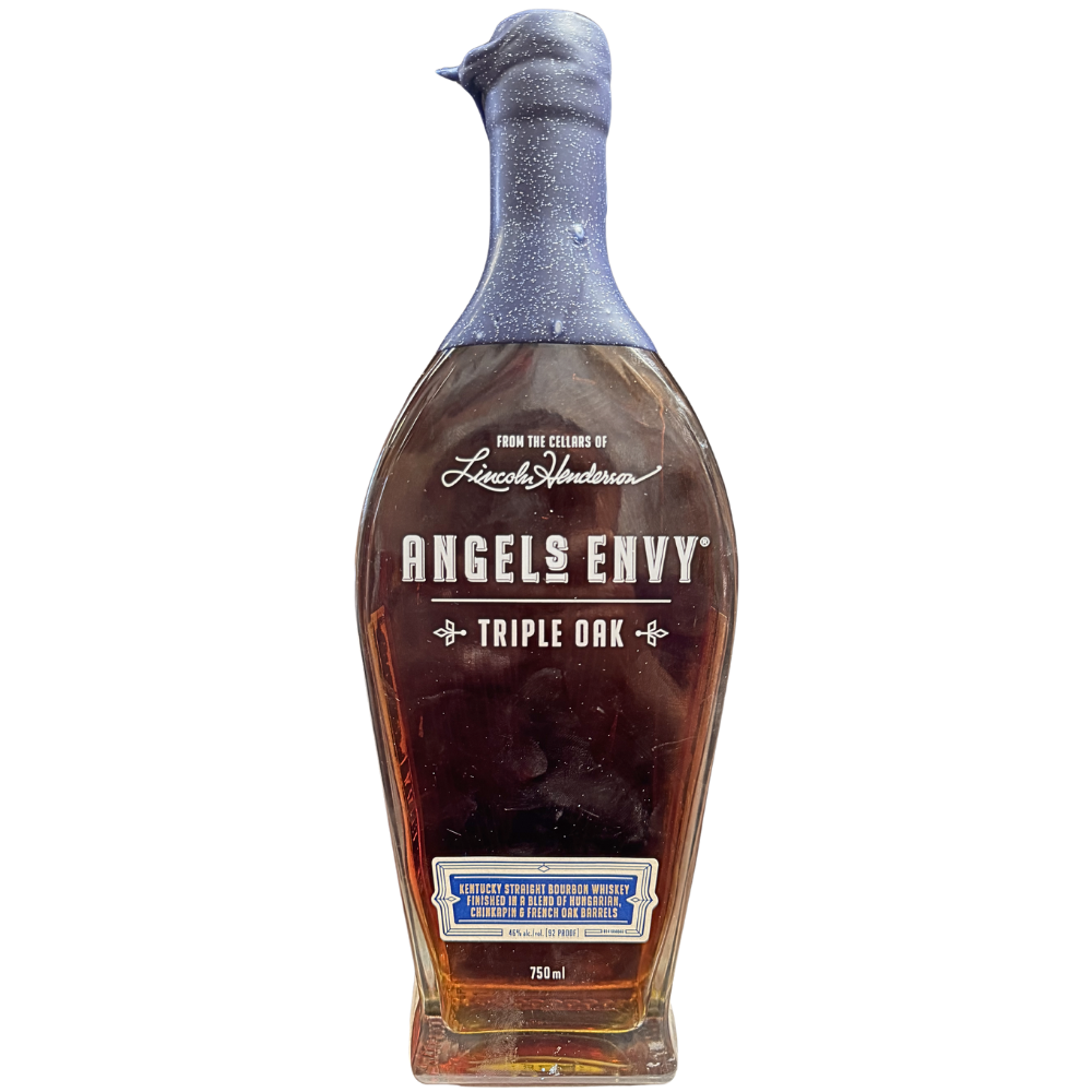 Angel's Envy Triple Oak Finish Bourbon Metallic Wax Limited Edition_Nestor Liquor