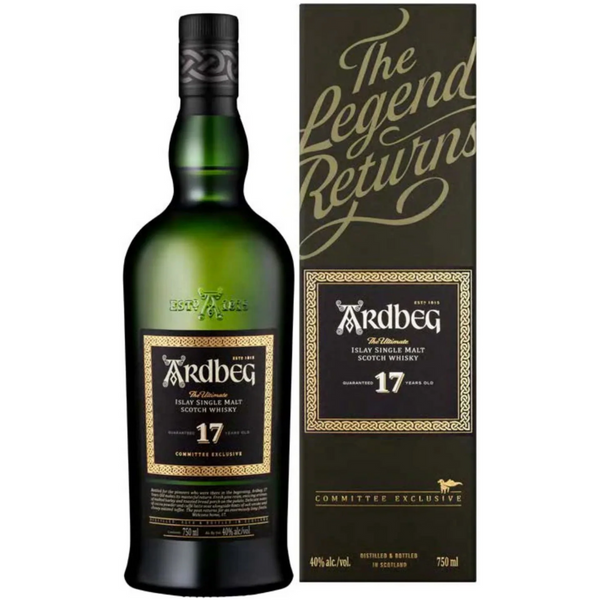 Ardbeg 17年 CommitteeExclusive Ardbeg 17 Years Old Single Malt Committee Exclusive