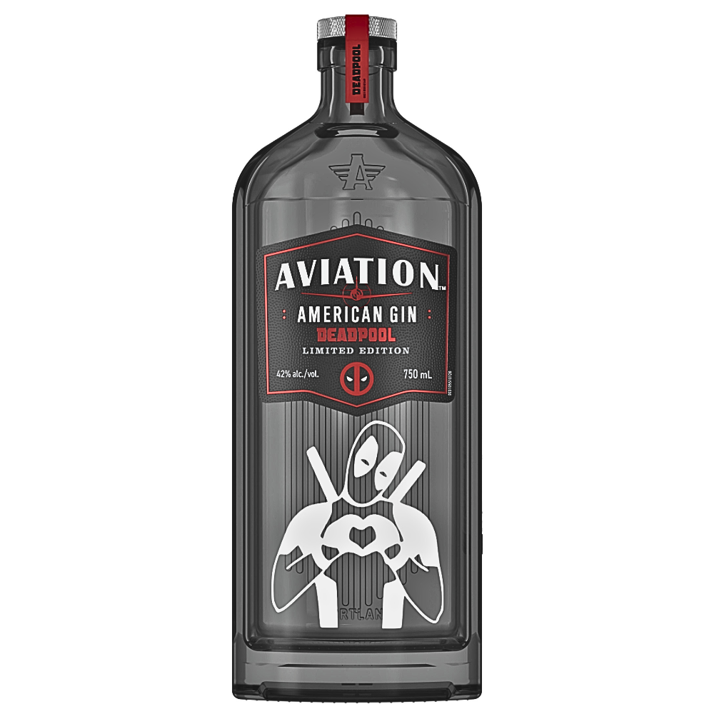 Aviation X Deadpool 3 Gin Limited Edition With Bottle Engraving | PRE-ORDER NOW! - Nestor Liquor