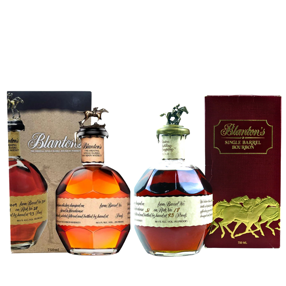 Blanton's Single Barrel Bourbon & Blanton's Takara Red Bundle Blanton's Single Barrel Bourbon & Blanton's Takara Red Bundle