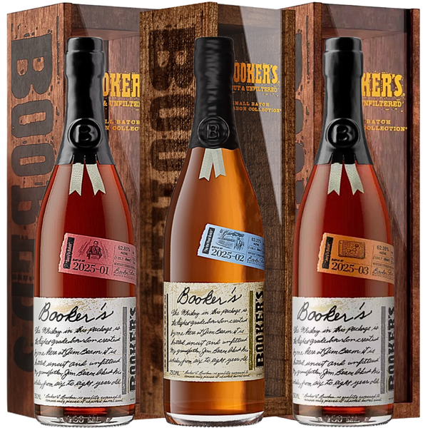 Booker's Bourbon Small Batch 2025 Collection 01-03