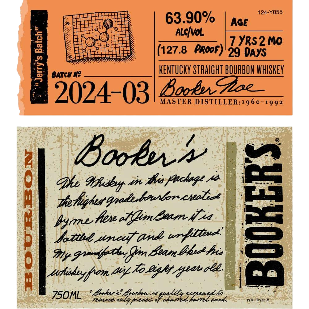 Booker's Bourbon 'Jerry's Batch' 2024-03_Nestor Liquor