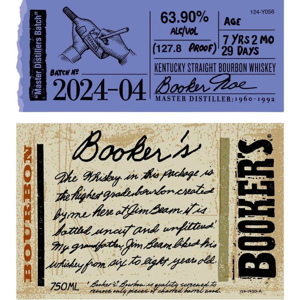 Booker's Bourbon 'Master Distiller's Batch' 2024-04_Nestor Liquor