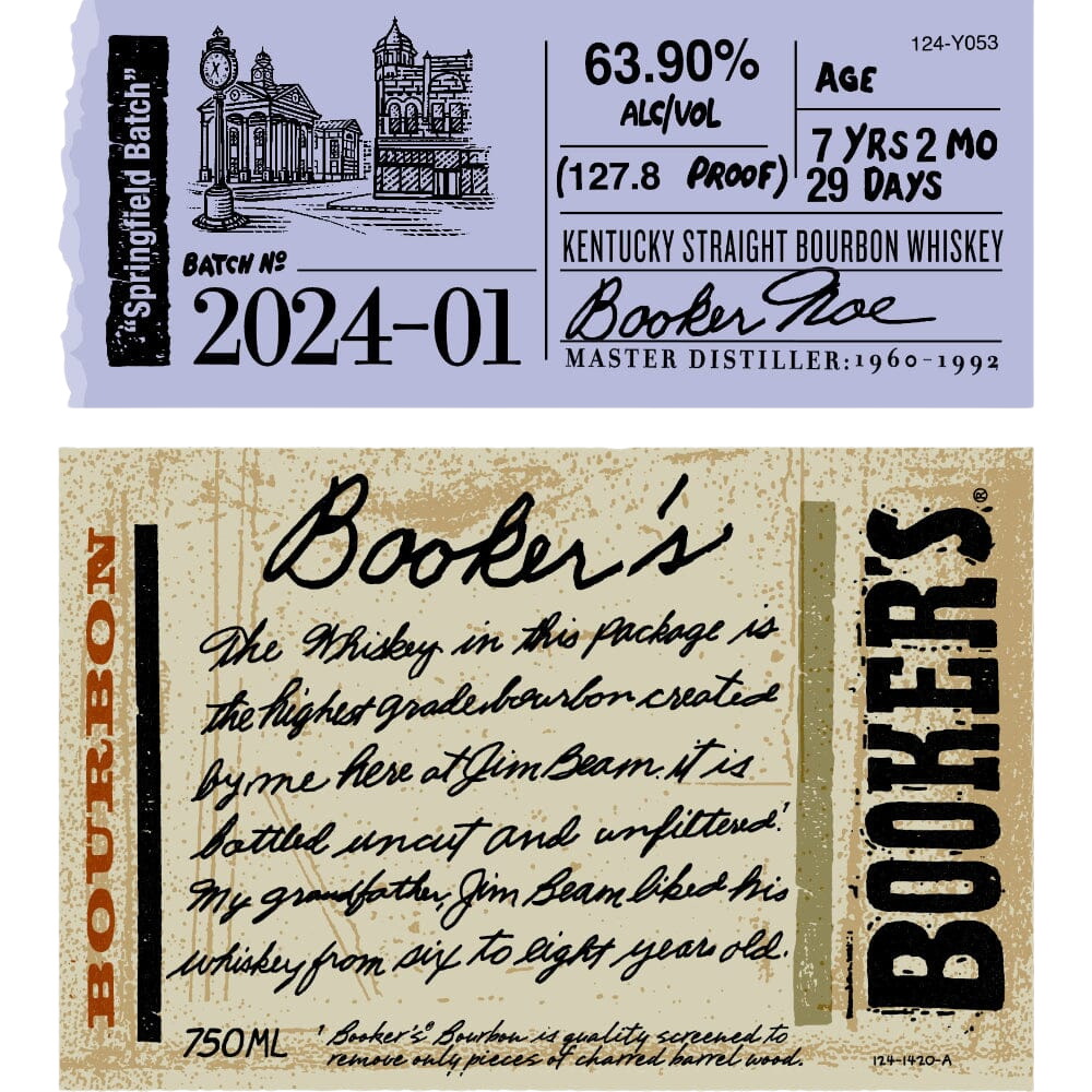 Booker's Bourbon 'Springfield Batch' 2024-01_Nestor Liquor