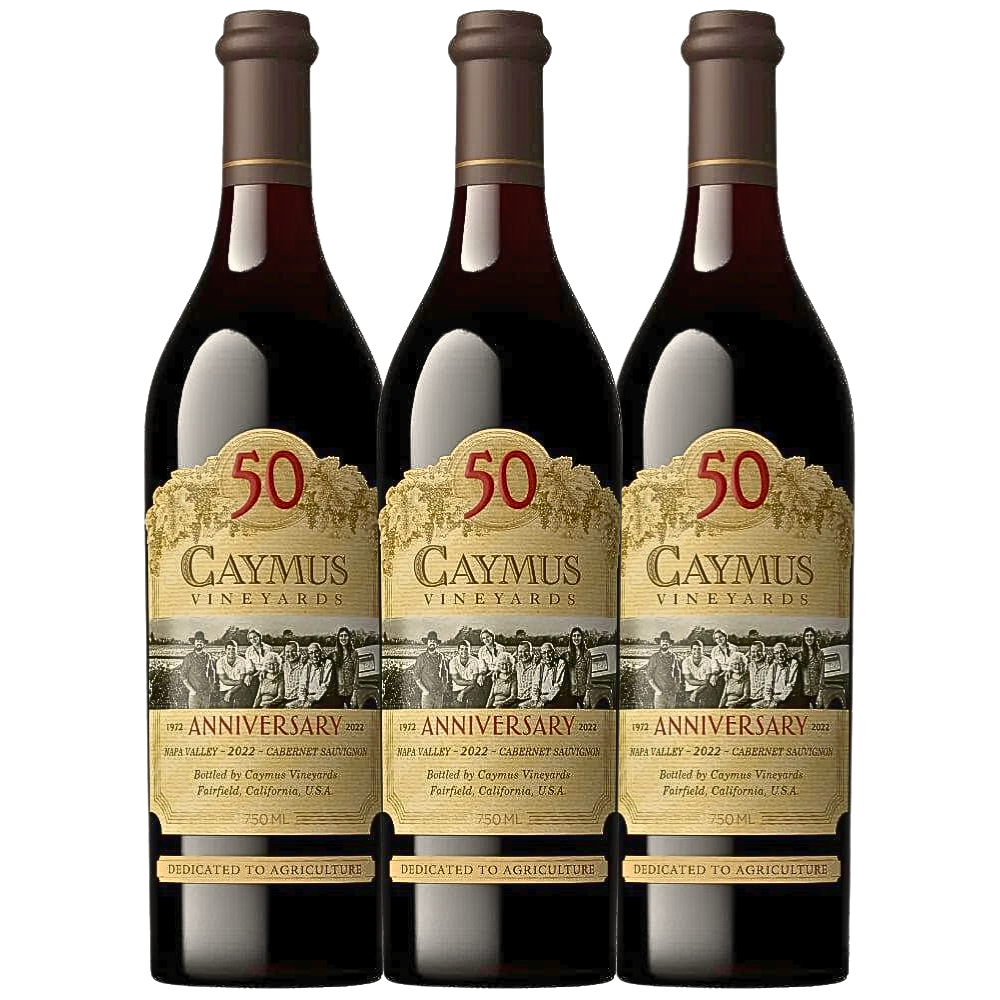 Caymus 50th Anniversary Napa Valley Cabernet Sauvignon 2022 | PRE-ORDER NOW! - Nestor Liquor