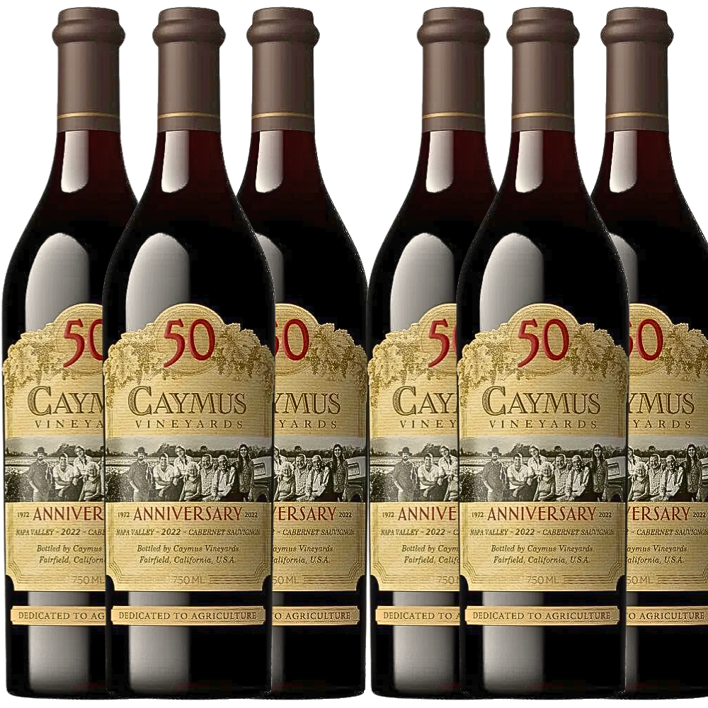 Caymus 50th Anniversary Napa Valley Cabernet Sauvignon 2022 | PRE-ORDER NOW! - Nestor Liquor
