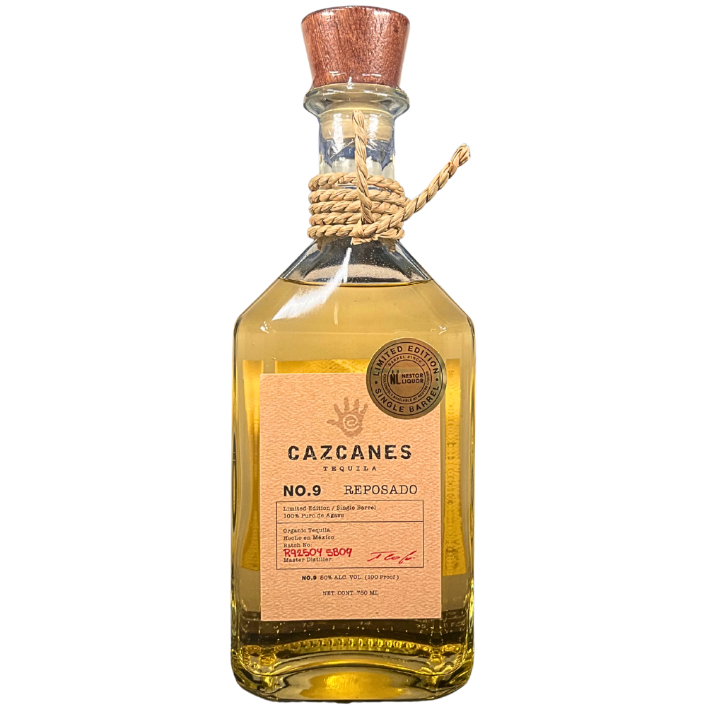 Cazcanes NO.9 Reposado Single Barrel Tequila 'El Santo's Choice' 100 PF_Nestor Liquor