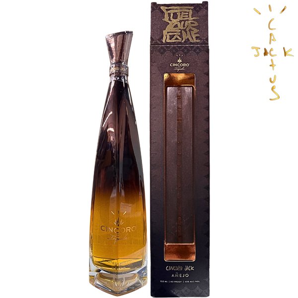 Cincoro Jack Añejo Tequila Travis Scott Limited Edition Cincoro Jack Añejo Tequila Travis Scott Limited Edition