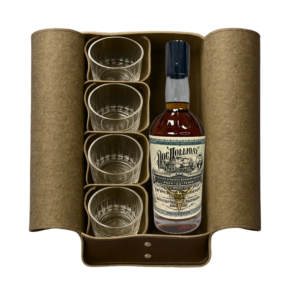 Doc Holliday 13 Year Kentucky Bourbon Physician Bag Set Limited Edition_Nestor Liquor