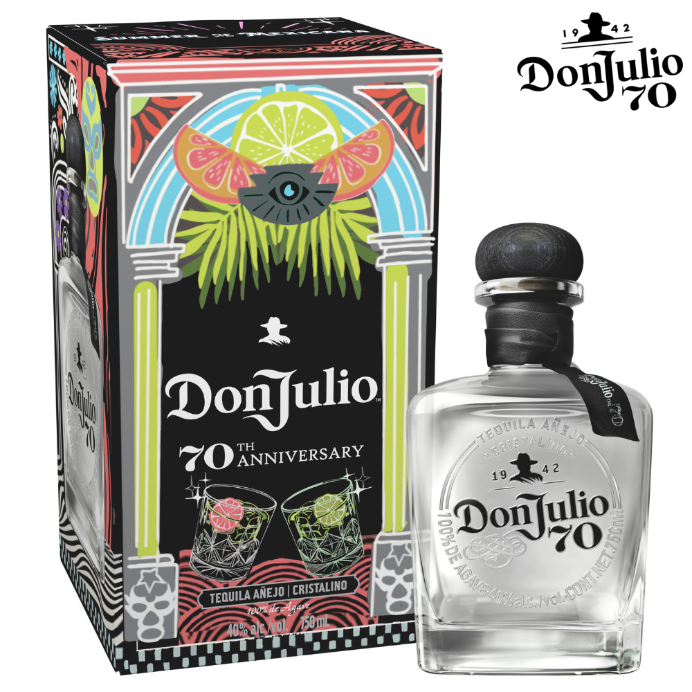 Don Julio 70th Summer of Mexicana Cristalino Anejo Tequila_Nestor Liquor