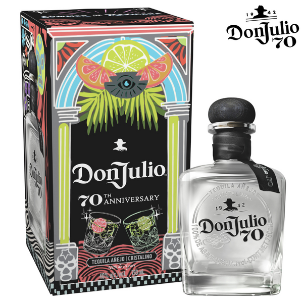 Don Julio 70th Summer of Mexicana Cristalino Anejo Tequila