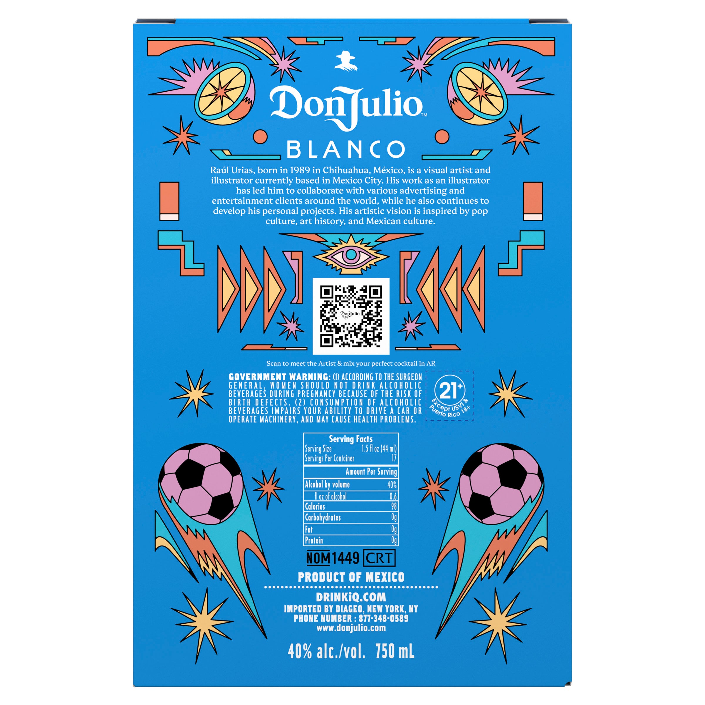 Don Julio Summer Blanco Tequila 2026 Editon