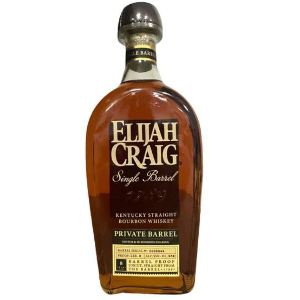 ELIJAH CRAIG PRIVATE SELECT BARREL PROOF 'THE ELIJAH CRAIG RUN' 123.9 PF BUNDLE_Nestor Liquor