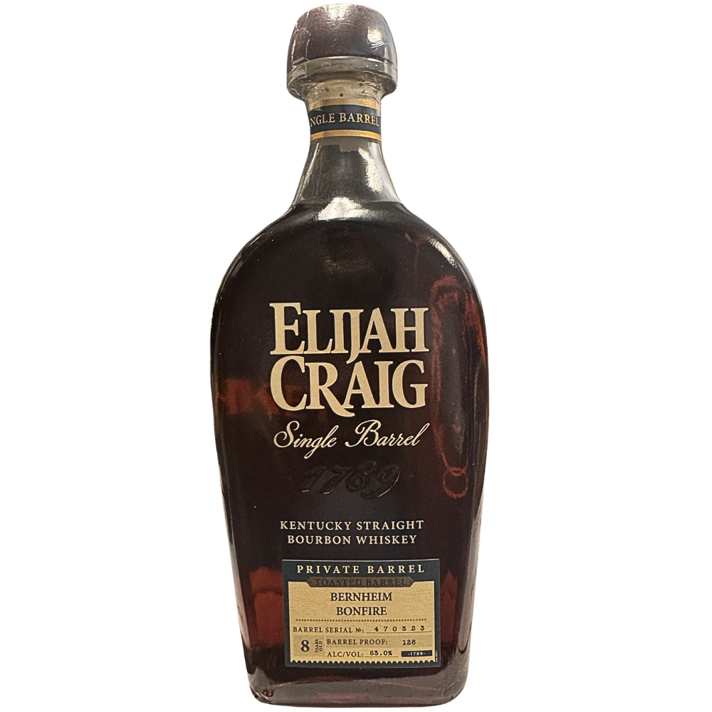 Elijah Craig Toasted Bourbon Barrel Proof Private Select 'Bernheim Bonfire' 126 PF_Nestor Liquor