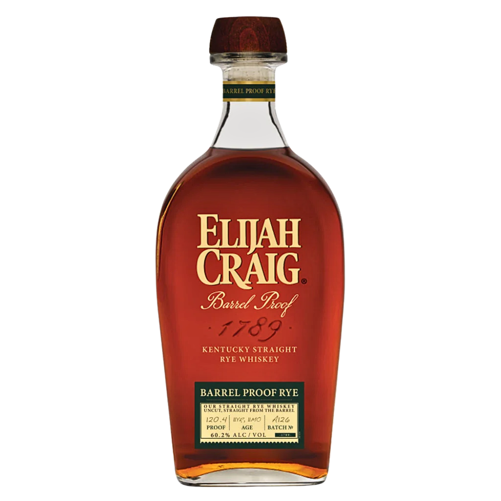 Elijah Craig Barrel Proof Rye Batch A126_Nestor Liquor